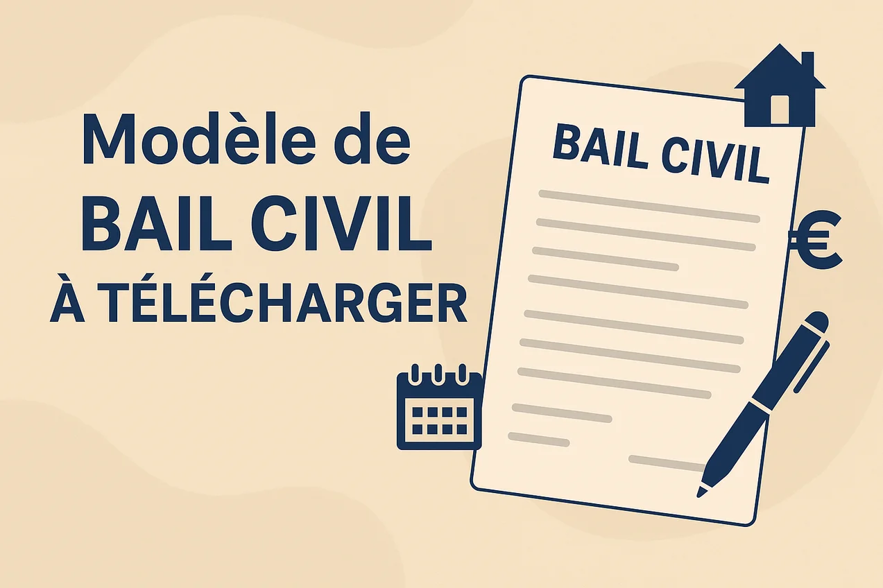 Modèle de bail civil à télécharger gratuitement
